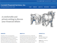Tablet Screenshot of cornishfinancial.com